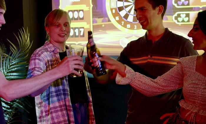 Augmented Darts Party at Johnny Throws, Llandudno